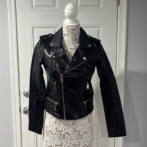Maje leather jacket